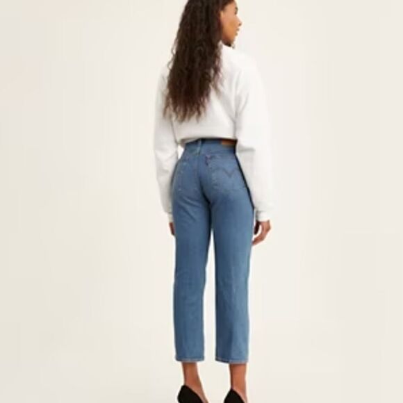 Levi's Wedgie Straight Jeans Size 12 Short NWT - Picture 2 of 6